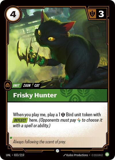 Frisky Hunter - Front