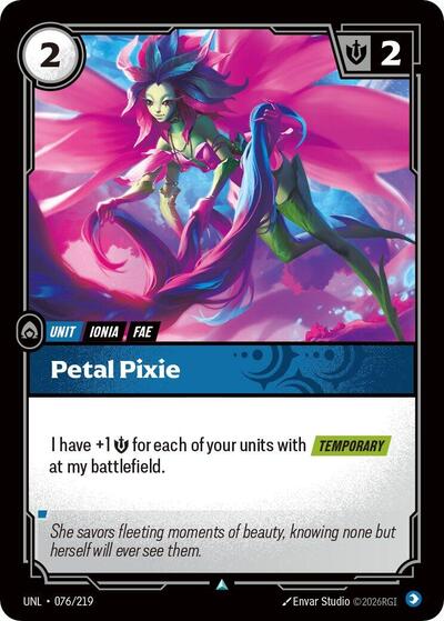 Petal Pixie - Front
