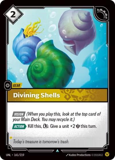 Divining Shells - Front