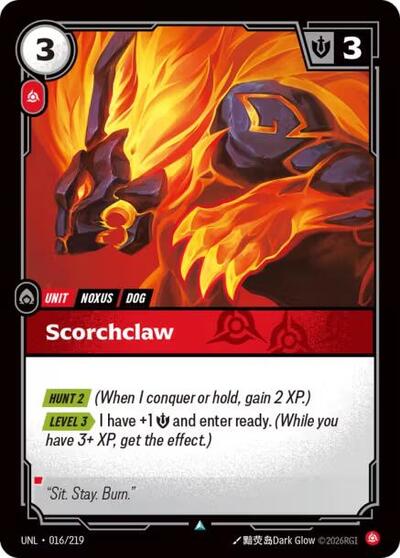 Scorchclaw - Front