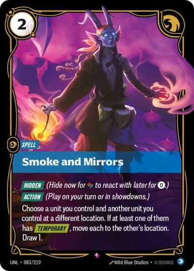 Smoke and Mirrors - Front