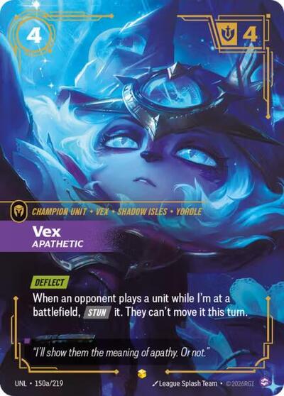 Vex - Apathetic (Alternate Art) - Front