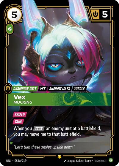Vex - Mocking (Alternate Art) - Front