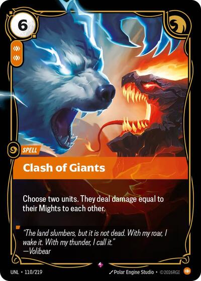 Clash of Giants - Front