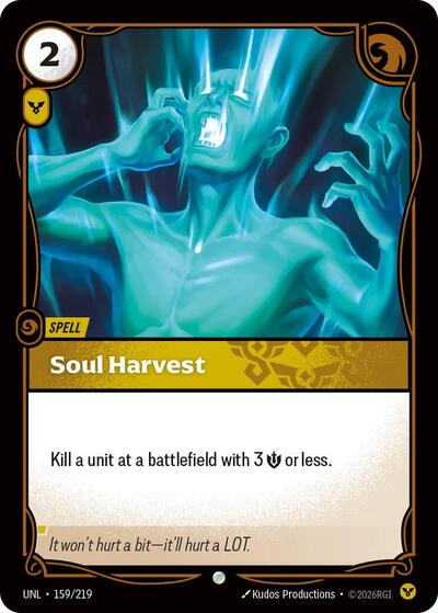 Soul Harvest - Front