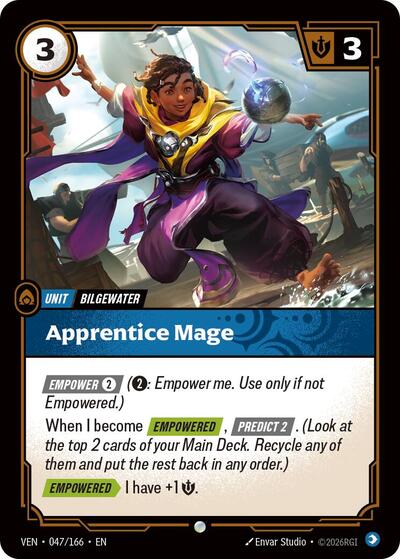 Apprentice Mage - Front