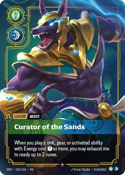 Nasus, Curator of the Sands - Front