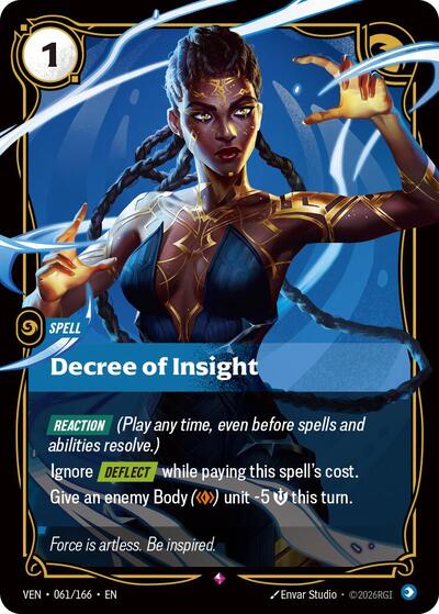 Decree of Insight - Front