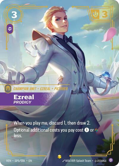 Ezreal, Prodigy - Front