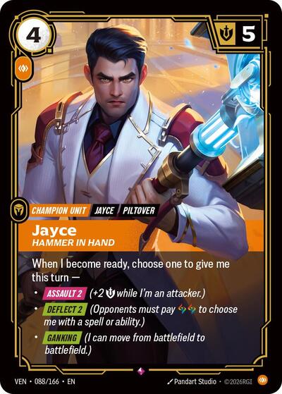Jayce, Hammer in Hand - Front