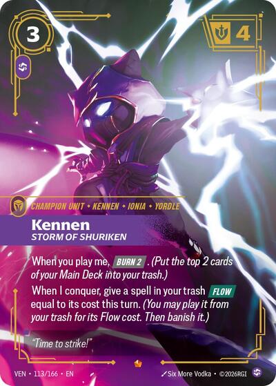 Kennen - Storm of Shuriken - Front