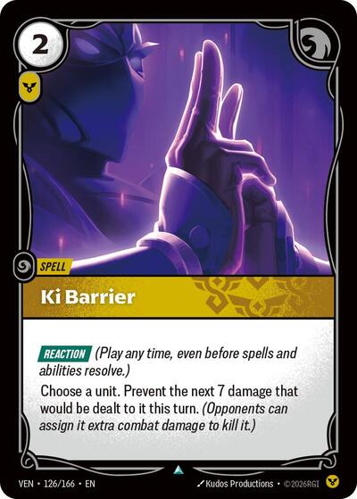 Ki Barrier - Front