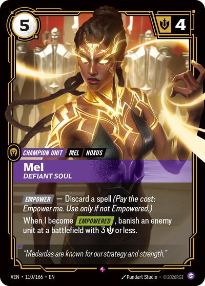 Mel, Defiant Soul - Front