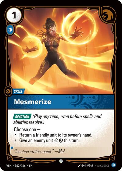 Mesmerize - Front