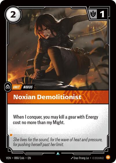 Noxian Demolitionist - Front