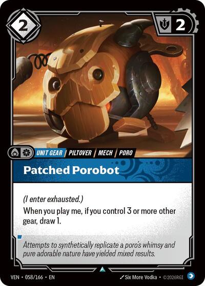 Patched Porobot - Front