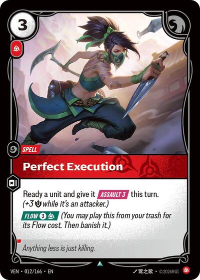 Perfect Execution - Front