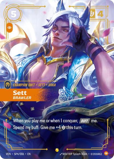 Sett, Brawler - Front