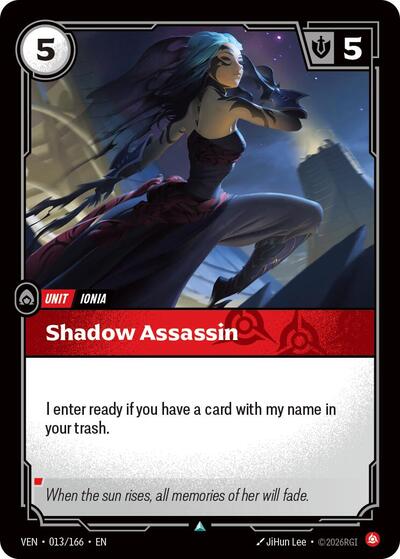 Shadow Assassin - Front
