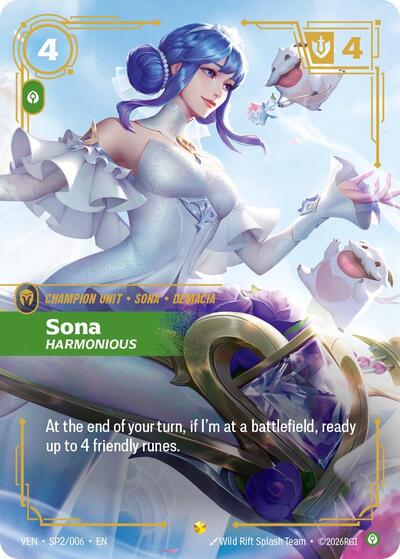 Sona, Harmonious - Front