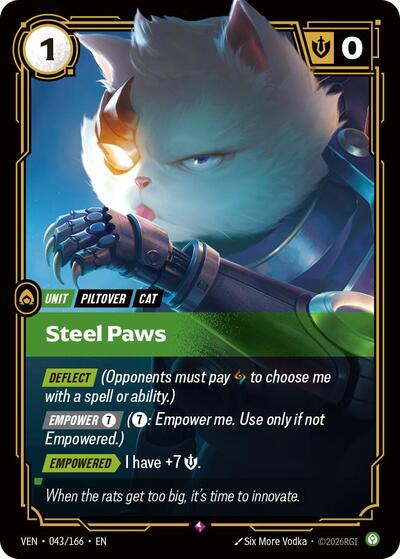 Steel Paws - Front