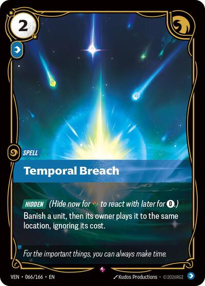 Temporal Breach - Front