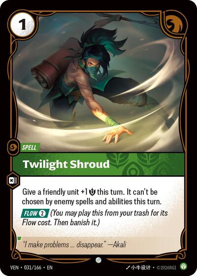 Twilight Shroud - Front