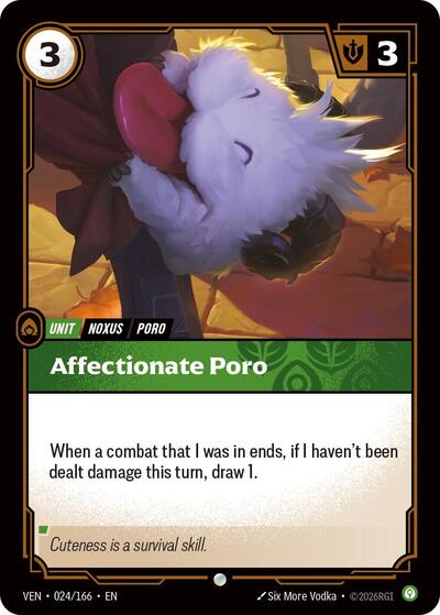 Affectionate Poro - Front