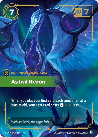 Astral Heron - Front