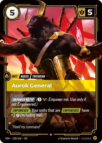 Aurok General - Front