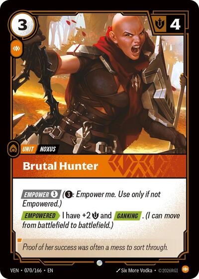 Brutal Hunter - Front