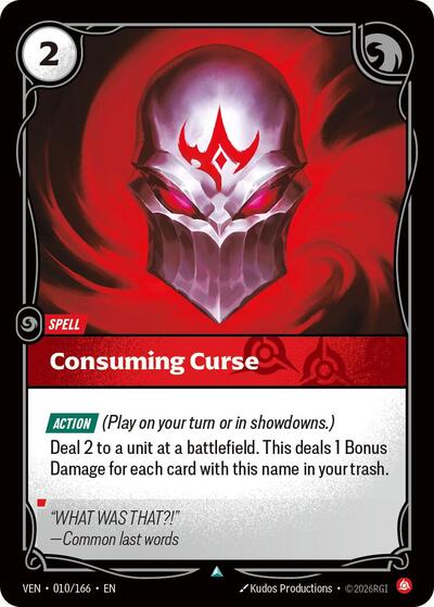 Consuming Curse - Front