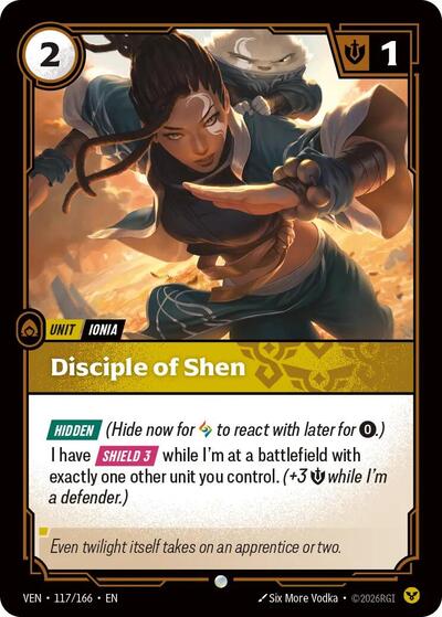 Disciple of Shen - Front