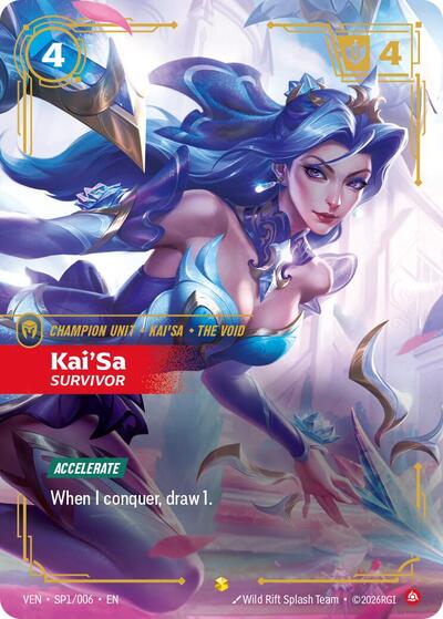 Kai'Sa, Survivor - Front