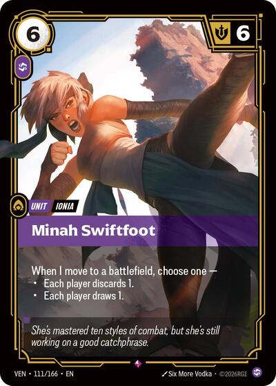 Minah Swiftfoot - Front