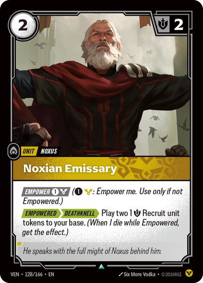 Noxian Emissary - Front