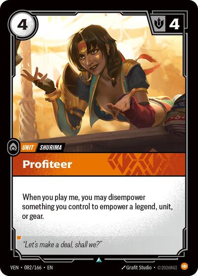 Profiteer - Front
