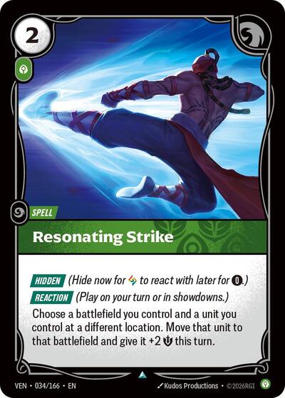 Resonating Strike - Front