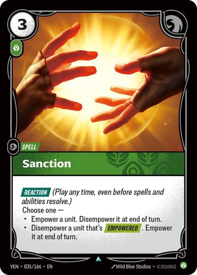 Sanction - Front