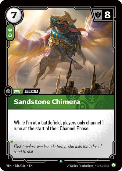 Sandstone Chimera - Front