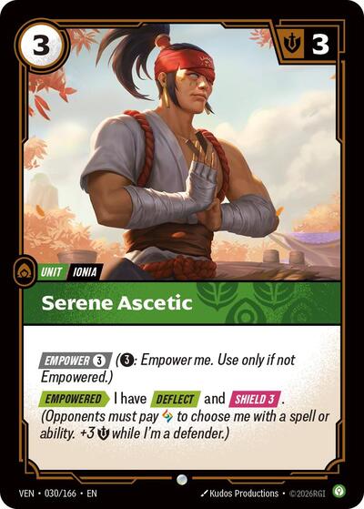 Serene Ascetic - Front