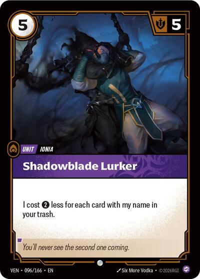 Shadowblade Lurker - Front