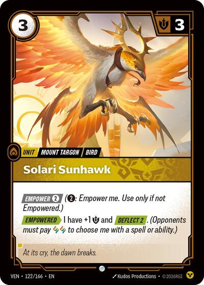 Solari Sunhawk - Front