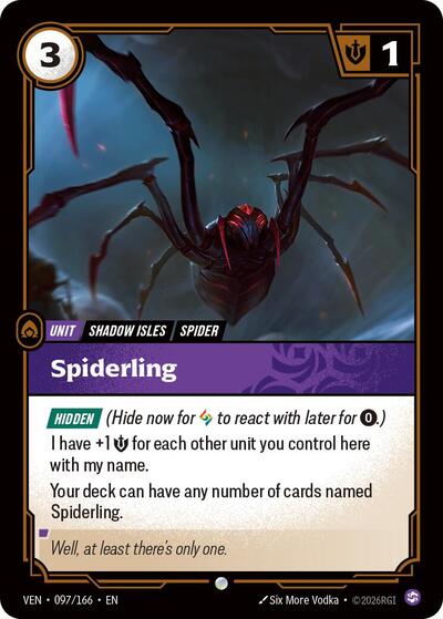 Spiderling - Front