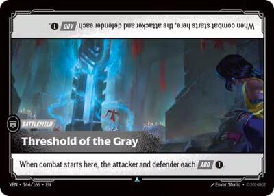 Threshold of the Gray - Front