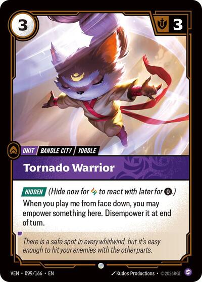 Tornado Warrior - Front