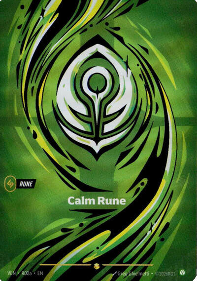 Calm Rune (R02a) - Front