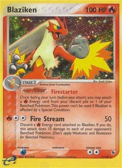 Blaziken - 3/109 - Front