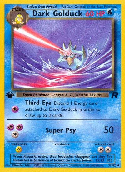 Dark Golduck - Front
