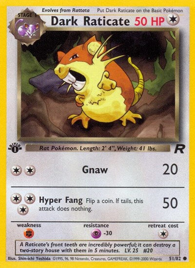 Dark Raticate - Front